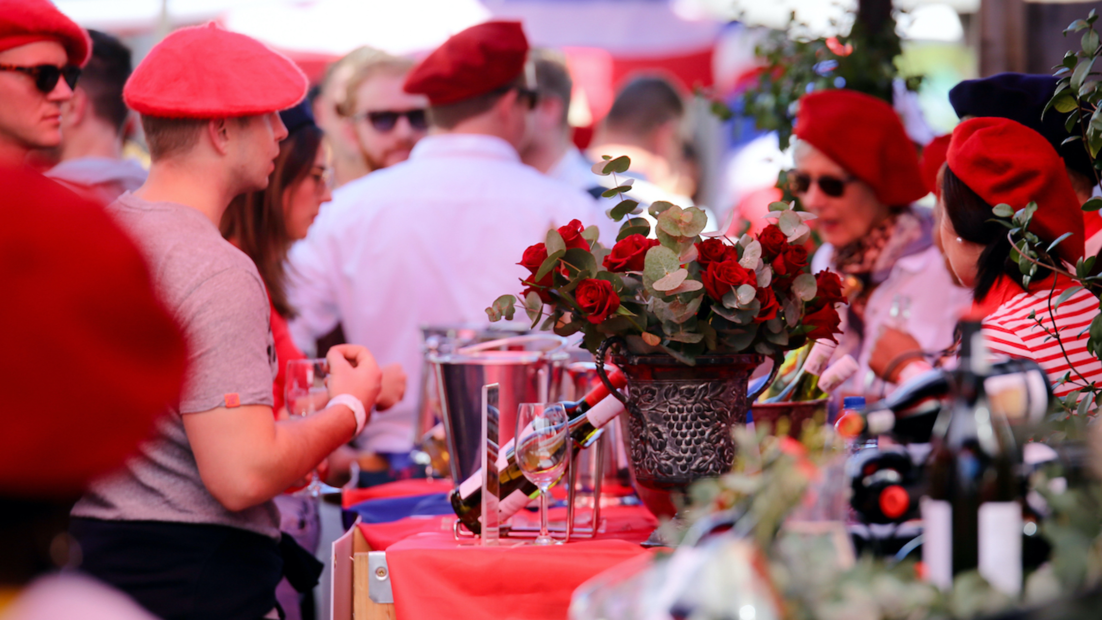 Image of the Bastille festival in Franschoek by Food & Home magazine